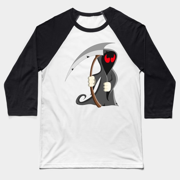 Death with a scythe Baseball T-Shirt by mega281